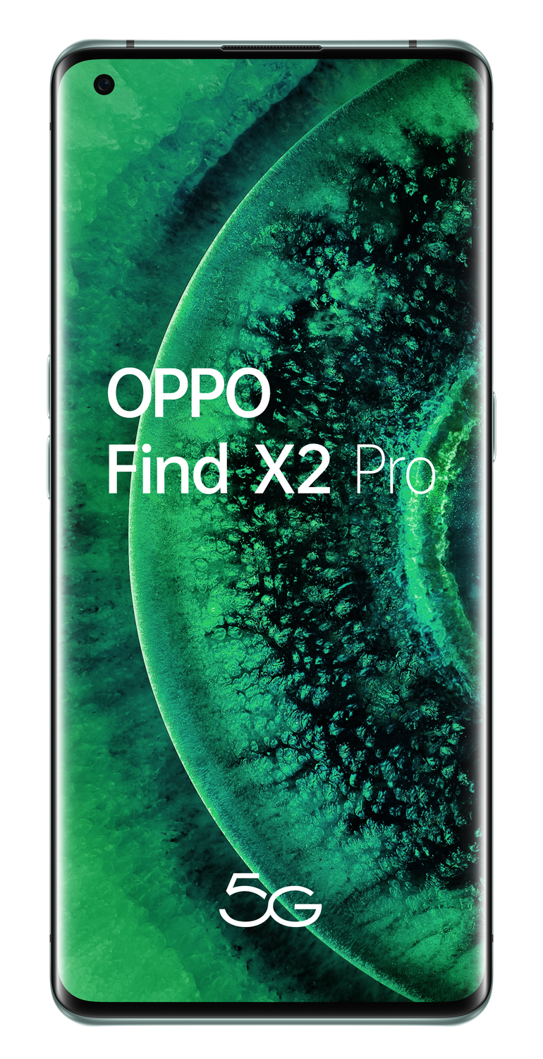 Móvil - OPPO Find X2 pro, Verde, 512 GB, 12 GB, 6.7 " QHD+, Qualcomm Snapdragon 865, 5G, 4260 mAh, Android