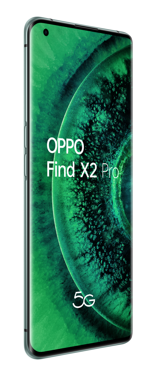 Móvil - OPPO Find X2 pro, Verde, 512 GB, 12 GB, 6.7 " QHD+, Qualcomm Snapdragon 865, 5G, 4260 mAh, Android