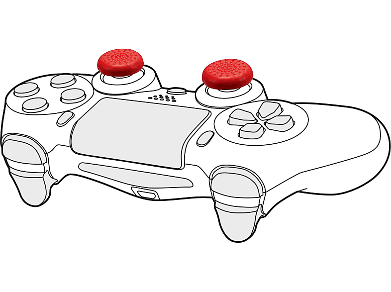 Thumbnail - SPEEDLINK STIX Controller Cap Set für PS5/PS4, Aufsätze, Blau/Rot/Weiß/Schwarz