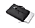 HP 15.6" Üstten Kulplu Yandan Fermuarlı İnce Spor Laptop Çantası Siyah