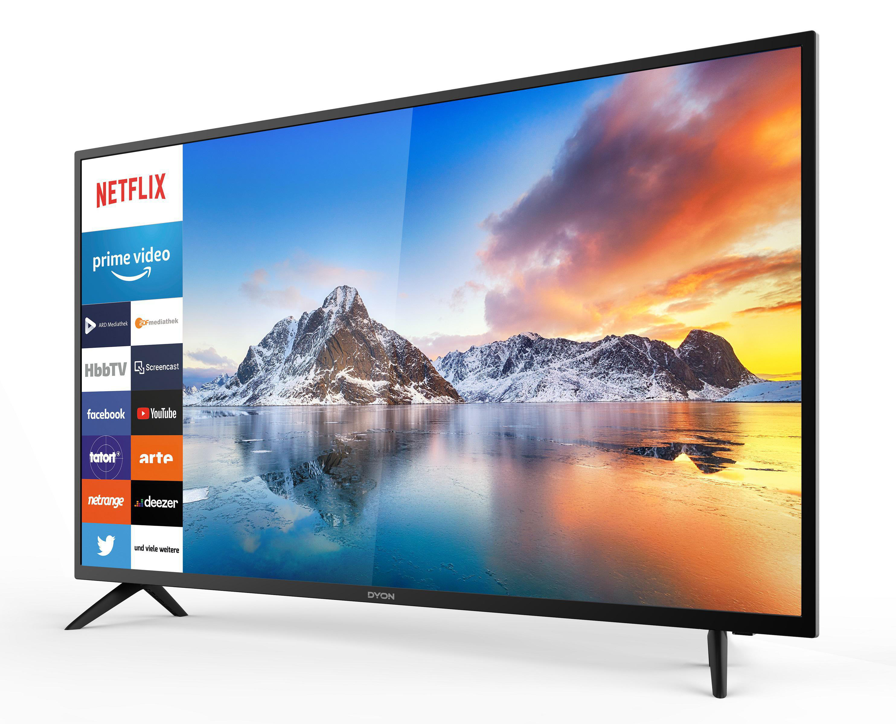 DYON SMART 43 XT V2 LED TV (Flat, 42,5 Zoll / 108 cm, Full-HD, SMART TV)