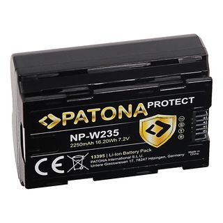 PATONA 13395 FUJI NP-W235 - Batteria di ricambio (Nero)