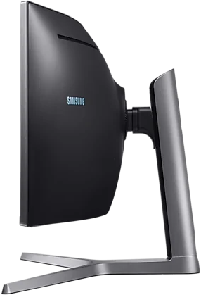 SAMSUNG Gaming Monitor Odyssey Ultra Wide, 49 Zoll, 144Hz, VA, 1ms, 350cd, Curved, Schwarz (LC49HG90DMRXEN) 48,9 Zoll Gaming Monitor, 1 ms Reaktionszeit, 350 cd/m², 144 Hz, Schwarz