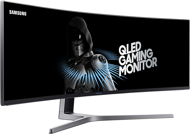 SAMSUNG Gaming Monitor Odyssey Ultra Wide, 49 Zoll, 144Hz, VA, 1ms, 350cd, Curved, Schwarz (LC49HG90DMRXEN) 48,9 Zoll Gaming Monitor, 1 ms Reaktionszeit, 350 cd/m², 144 Hz, Schwarz