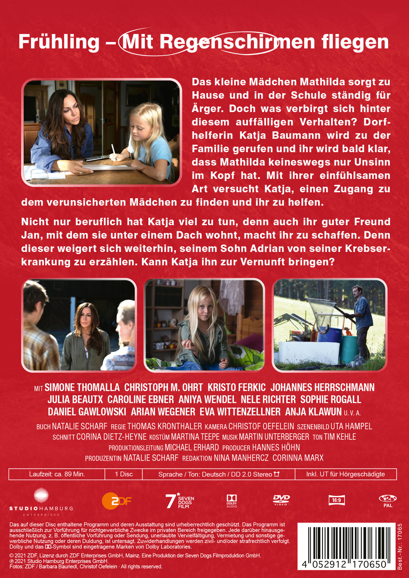 DVD-Cover: Frau und Mädchen betrachten ein Buch. Text auf Deutsch.