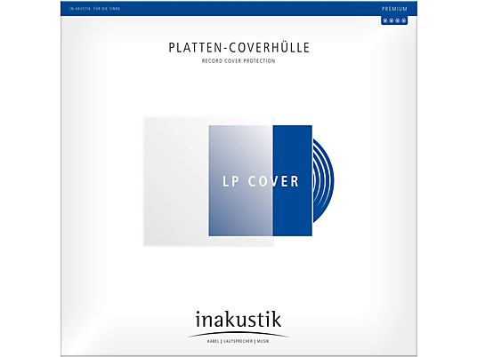 INAKUSTIK 4528006 - Pochettes extérieures pour disques (Transparent)