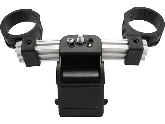TRIAX 300819 Flexiblock 3-10 - Support d'alimentation double (Aluminium/Noir)