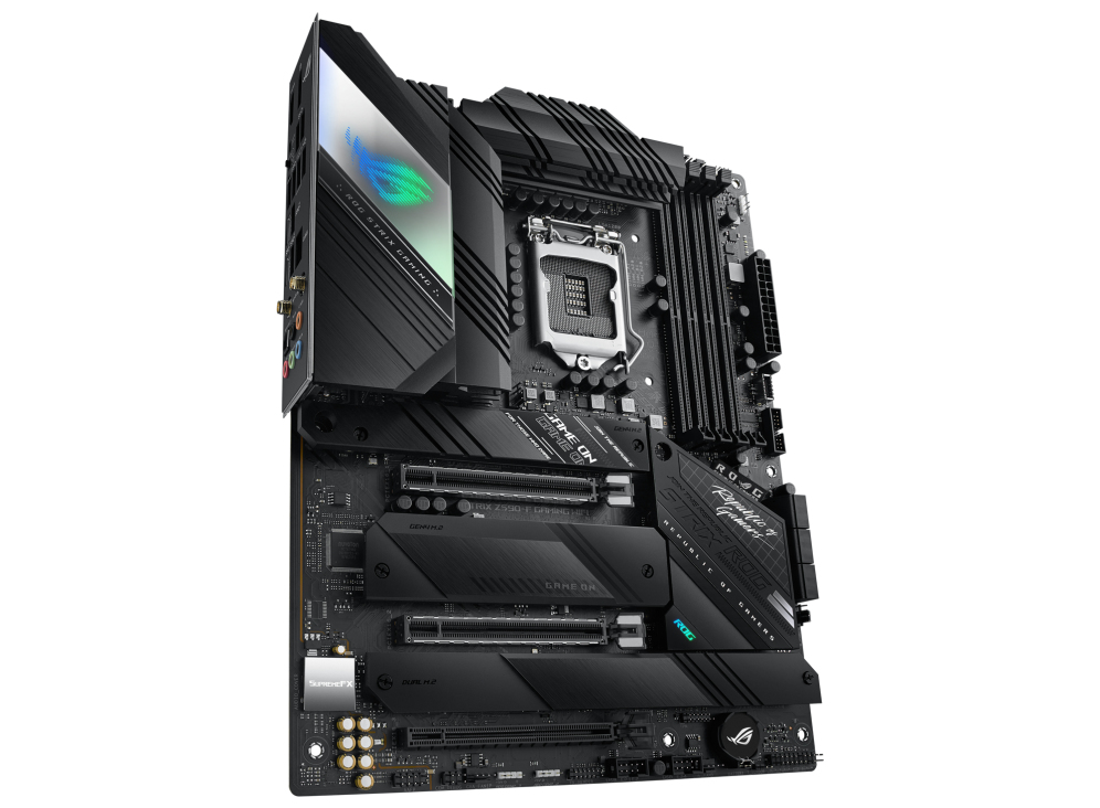 WIFI STRIX GAMING ASUS Schwarz Z590-F ROG (90MB1630-M0EAY0) Mainboard