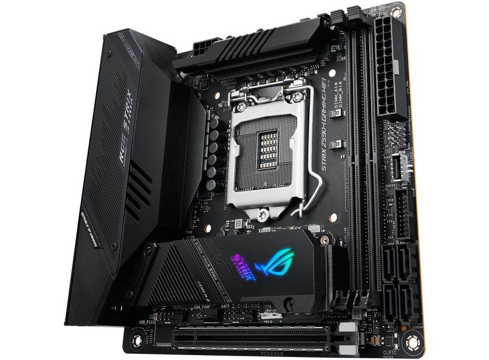 ASUS ROG STRIX Z590-I GAMING WIFI (90MB1680-M0EAY0) Mainboard Schwarz