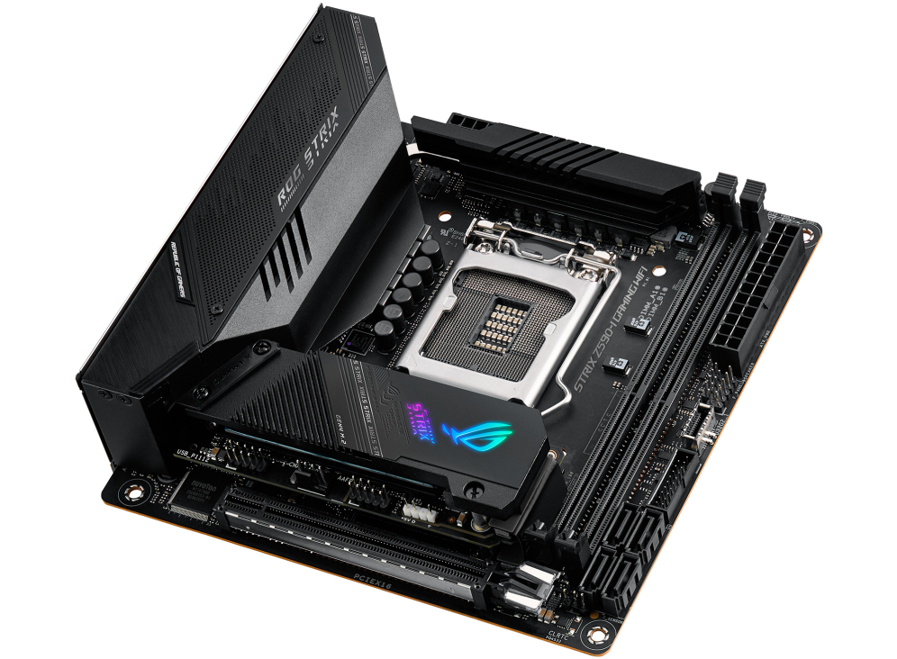 ASUS ROG STRIX Z590-I GAMING WIFI (90MB1680-M0EAY0) Mainboard Schwarz