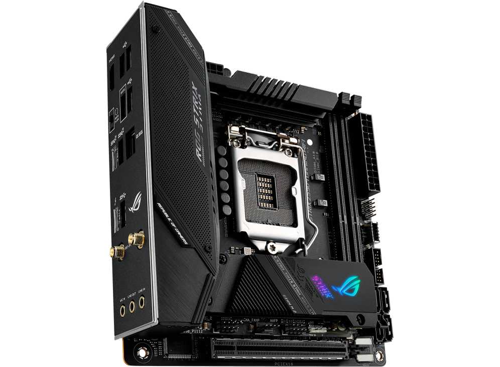 ASUS ROG STRIX Z590-I GAMING WIFI (90MB1680-M0EAY0) Mainboard Schwarz