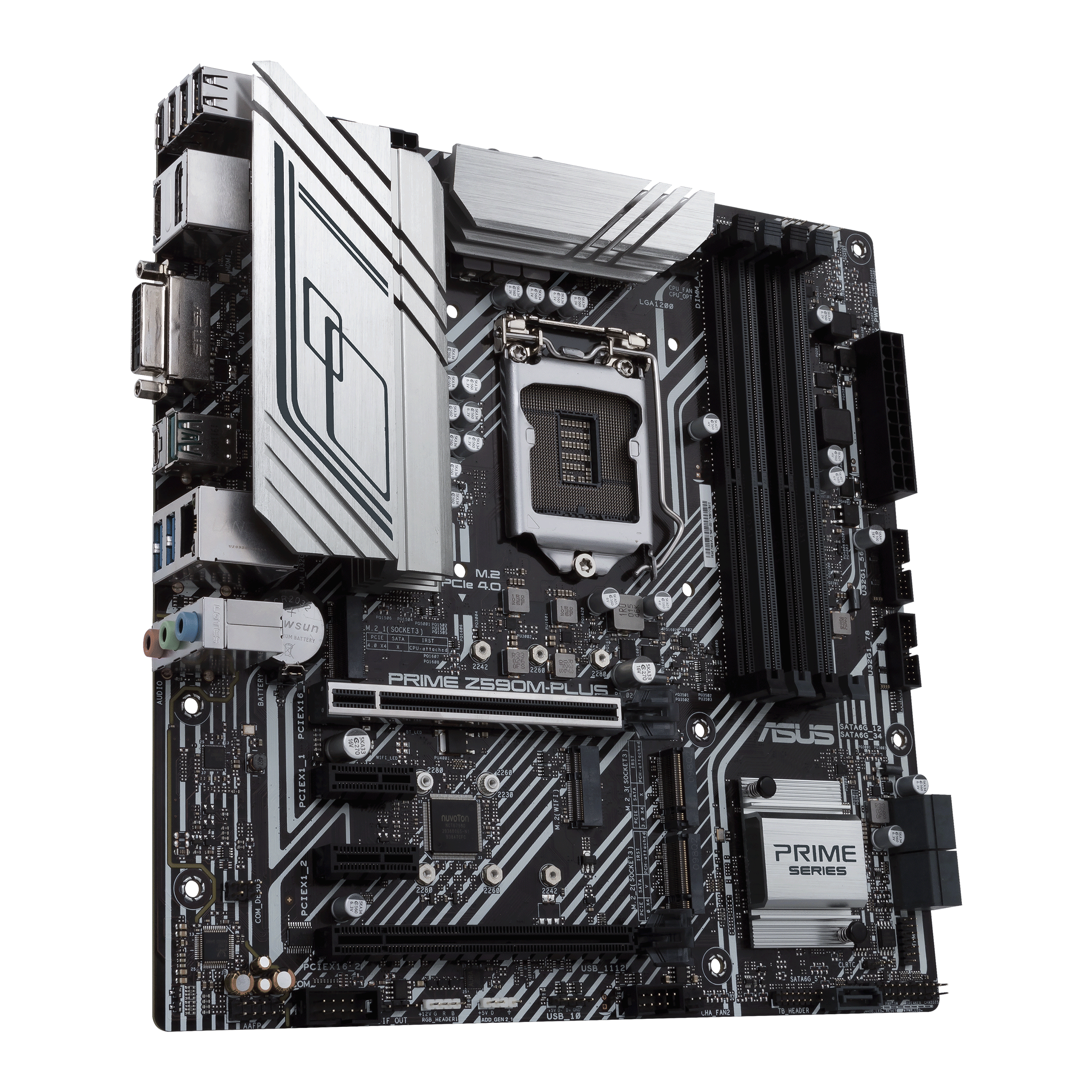 ASUS PRIME Z590M-PLUS (90MB1690-M0EAY0) Mainboard Schwarz