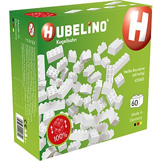 HUBELINO Ensemble de pièces de construction (60 pièces) - Blocs de construction (Blanc)