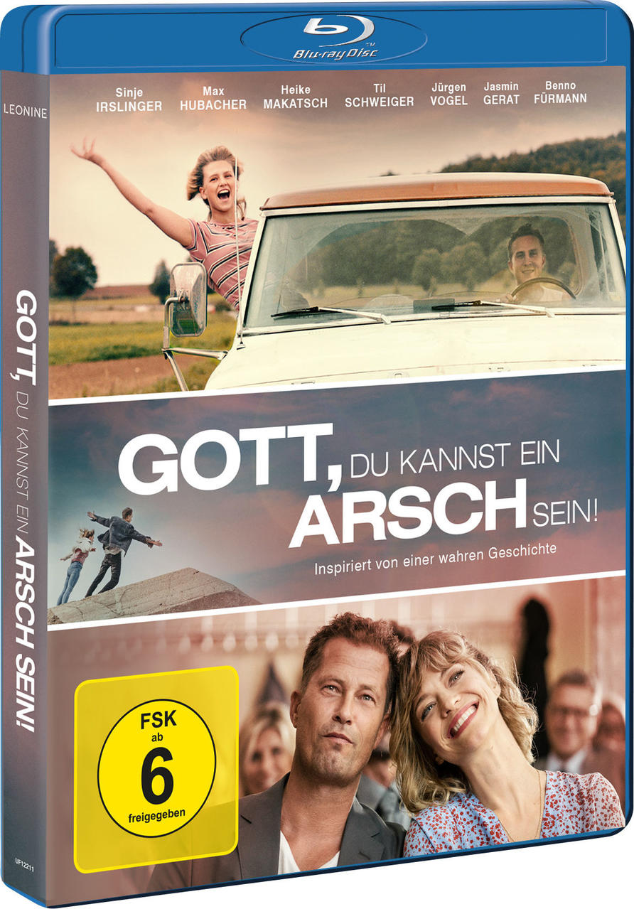 Eine DVD-Hülle mit Filmcover-Kunst, die Schauspieler und Text auf Deutsch zeigt.
