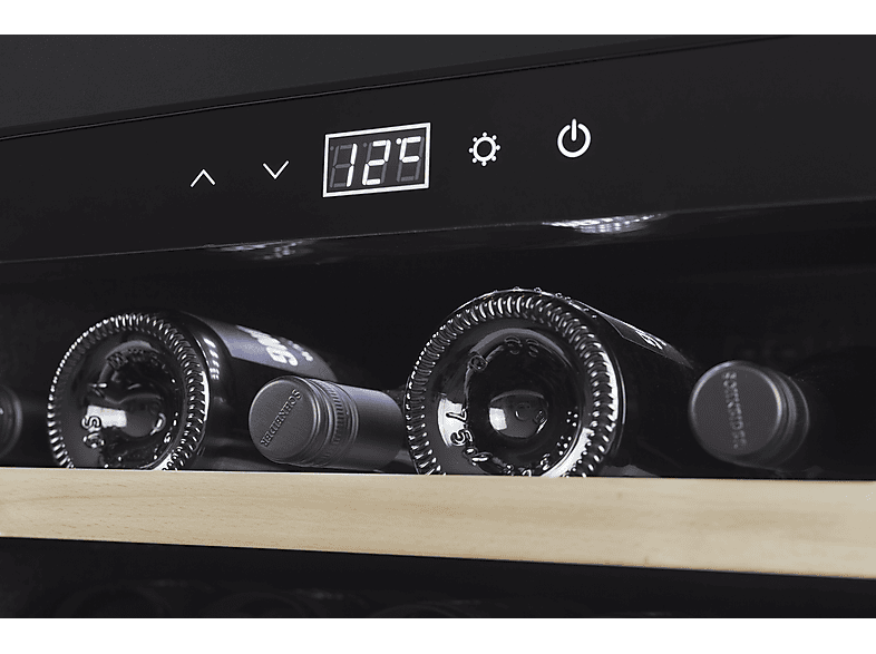 Caso 627 wine Safe 18 EB Weinkühler (63 l, 94 kWh, EEK: G, Schwarz, Anzahl Flaschen: 18) — Foto 5 von 5