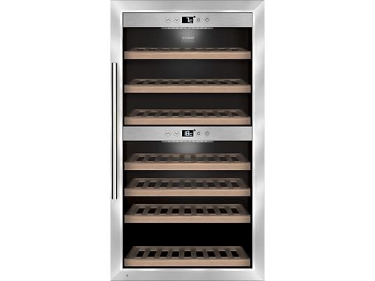 660 WINE COMFORT 66 Weintemperierschrank (178 l, 165 kWh, EEK: G, Edelstahl, Anzahl der Flaschen: 66)