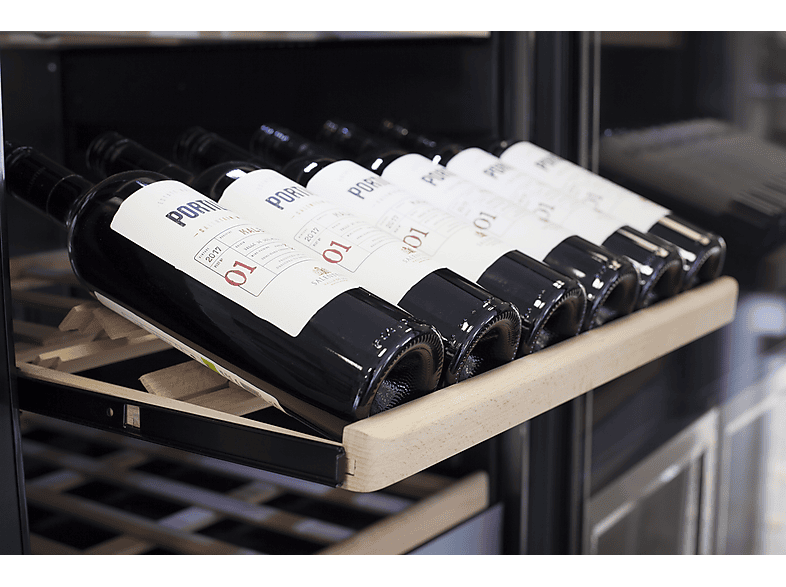 Caso 775 wine Chef pro 126 WIFI Weintemperierer (291 l, 180 kWh, EEK: G, Edelstahl , Anzahl Flaschen: 126) — Foto 3 von 3