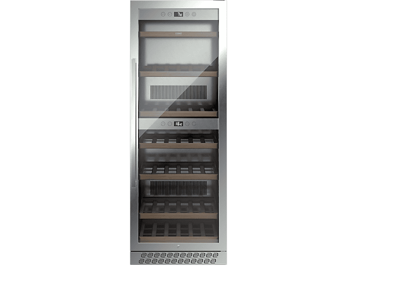 Caso 775 wine Chef pro 126 WIFI Weintemperierer (291 l, 180 kWh, EEK: G, Edelstahl , Anzahl Flaschen: 126)