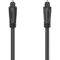 conocido Resignación Violar Cable de fibra óptica | Hama 00205134, Con conexión audio ODT, 1.5 m, Negro