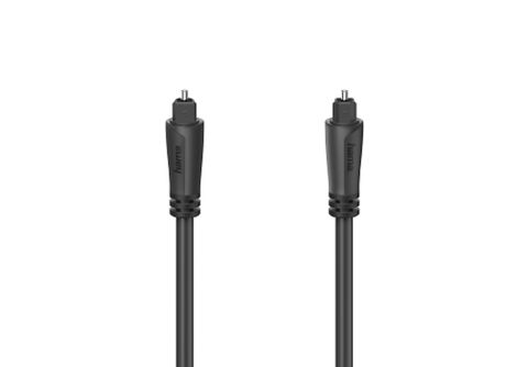 Cable de fibra óptica  Hama 00205134, Con conexión audio ODT, 1.5 m, Negro
