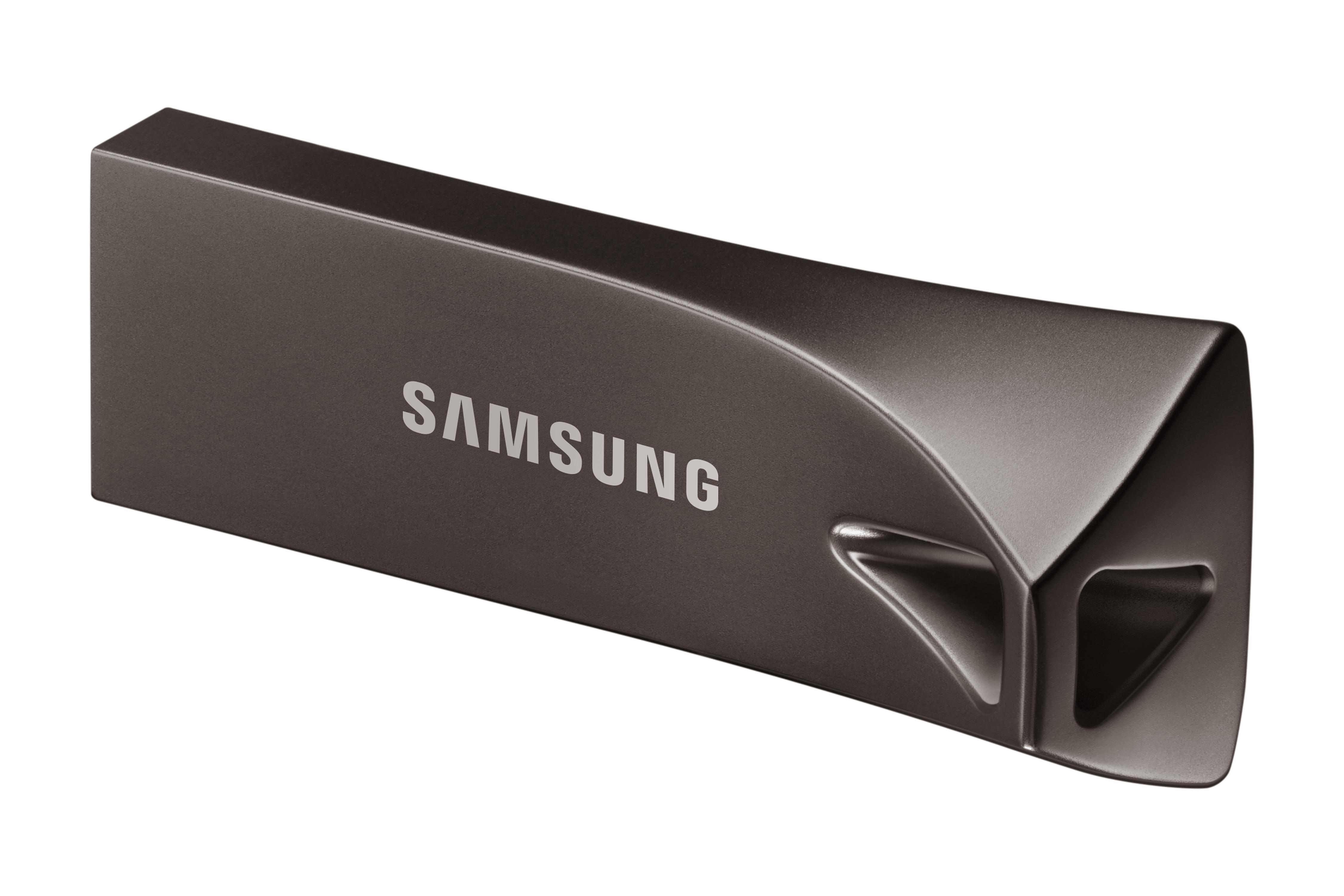 SAMSUNG Bar Plus USB-Stick, 32 GB, 200 MB/s, Titan Gray