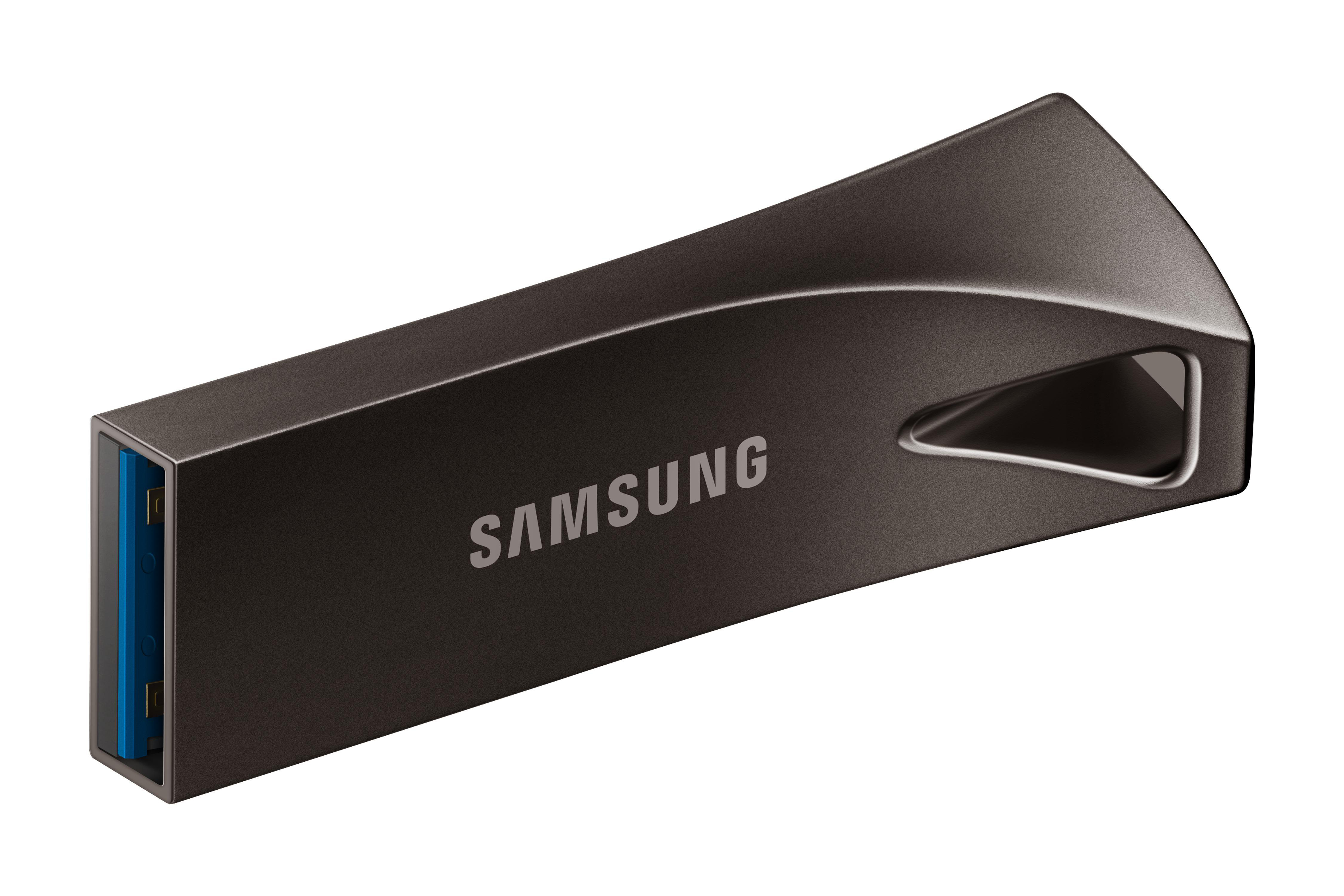 SAMSUNG Bar Plus USB-Stick, 32 GB, 200 MB/s, Titan Gray