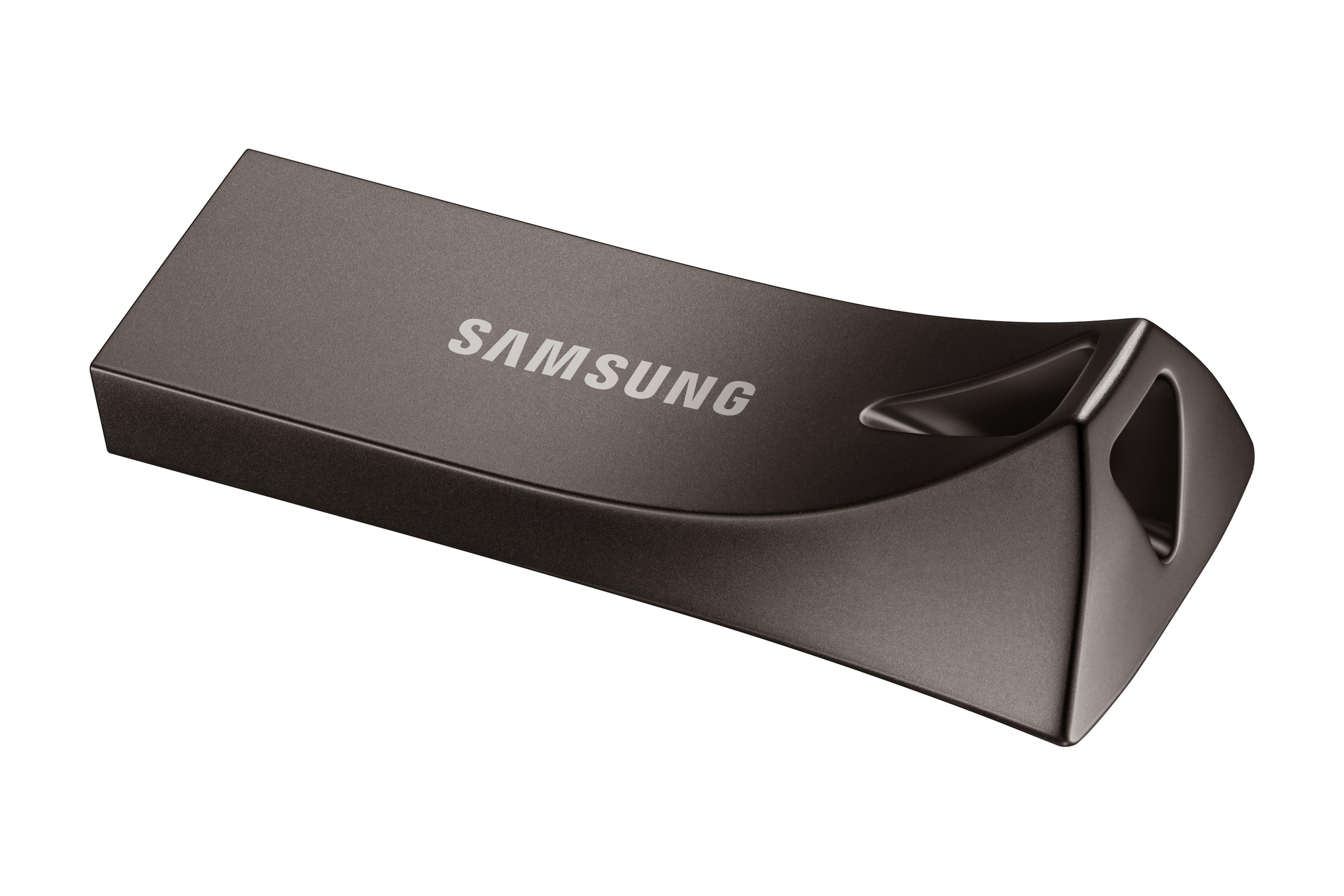 SAMSUNG Bar Plus USB-Stick, 32 GB, 200 MB/s, Titan Gray