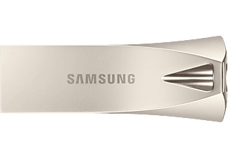 SAMSUNG Bar Plus USB-Stick, 256 GB, 400 MB/s, Champagner Silver
