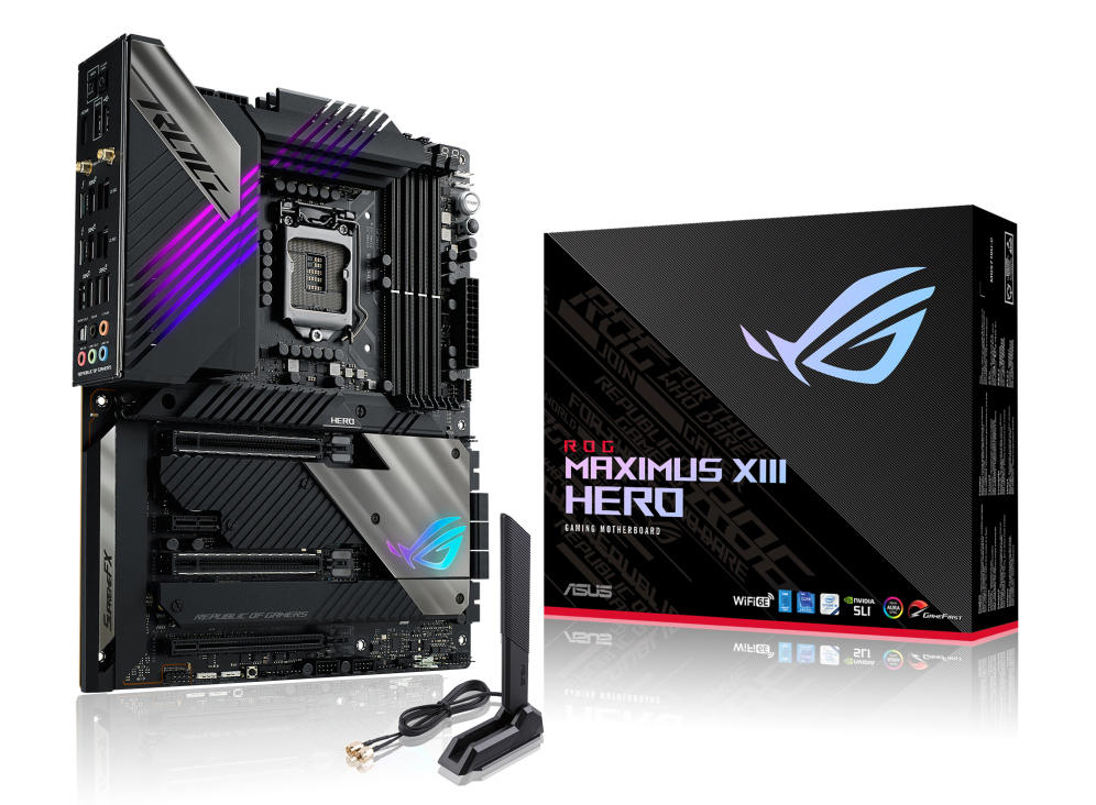 ASUS ROG MAXIMUS XIII HERO (90MB15X0-M0EAY0) Mainboard Schwarz