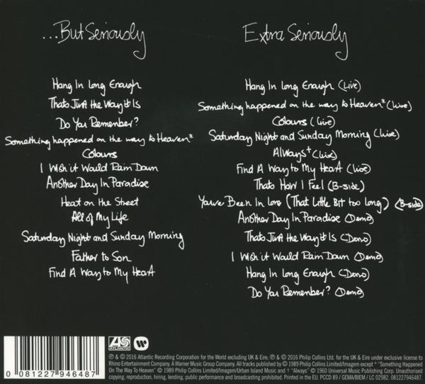 Phil Collins - But Seriously - Reissue (CD)