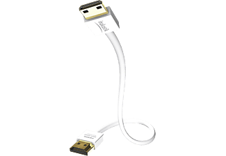 INAKUSTIK 4246815 - Câble HDMI avec Ethernet (Blanc)
