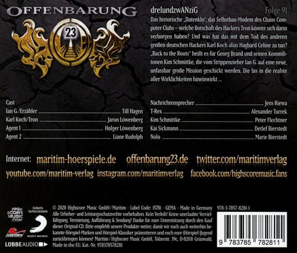 Offenbarung 23 - 091/dreIundzwANziG  - (CD)