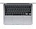APPLE MacBook Air (M1, 2020) 13.3" Bärbar Dator - Rymdgrå