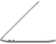 APPLE MacBook Pro (M1, 2020) 13.3" Bärbar Dator - Silver
