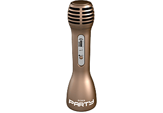 BIGBEN Karaoke Microfoon Goud