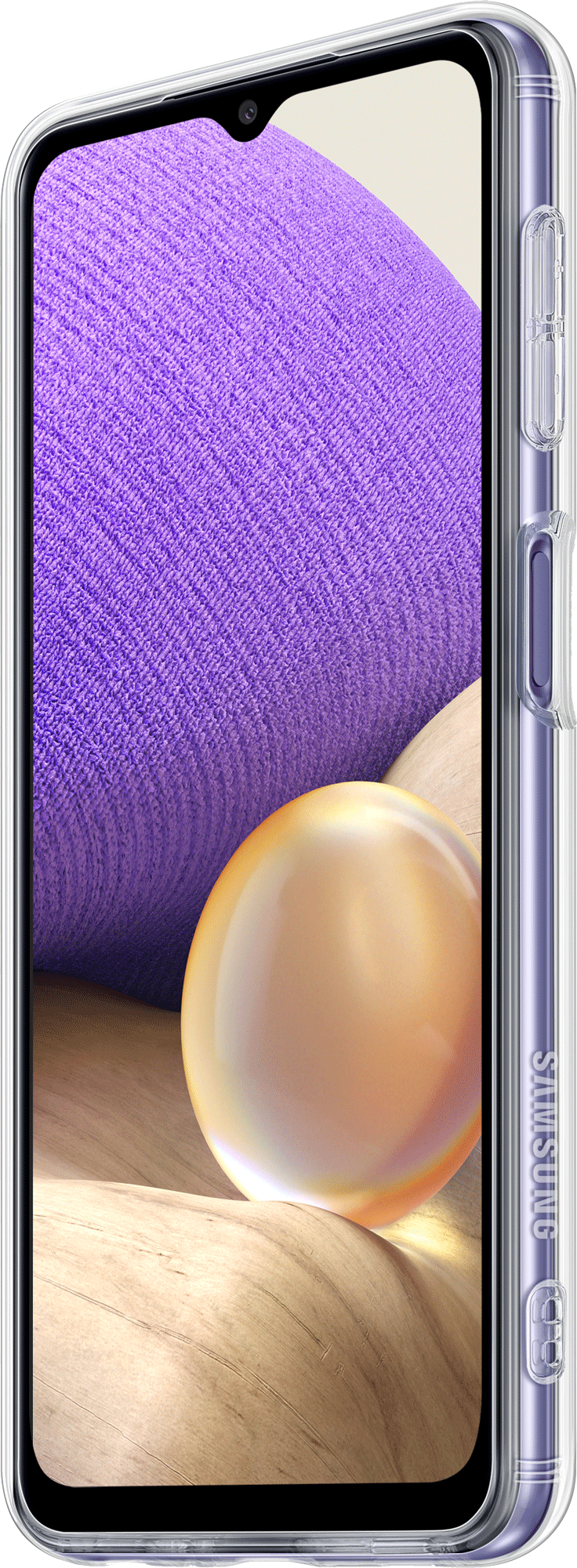 SAMSUNG 194530 Soft Clear Cover "EF-QA326" Backcover, für Samsung Galaxy A32 5G, Transparent