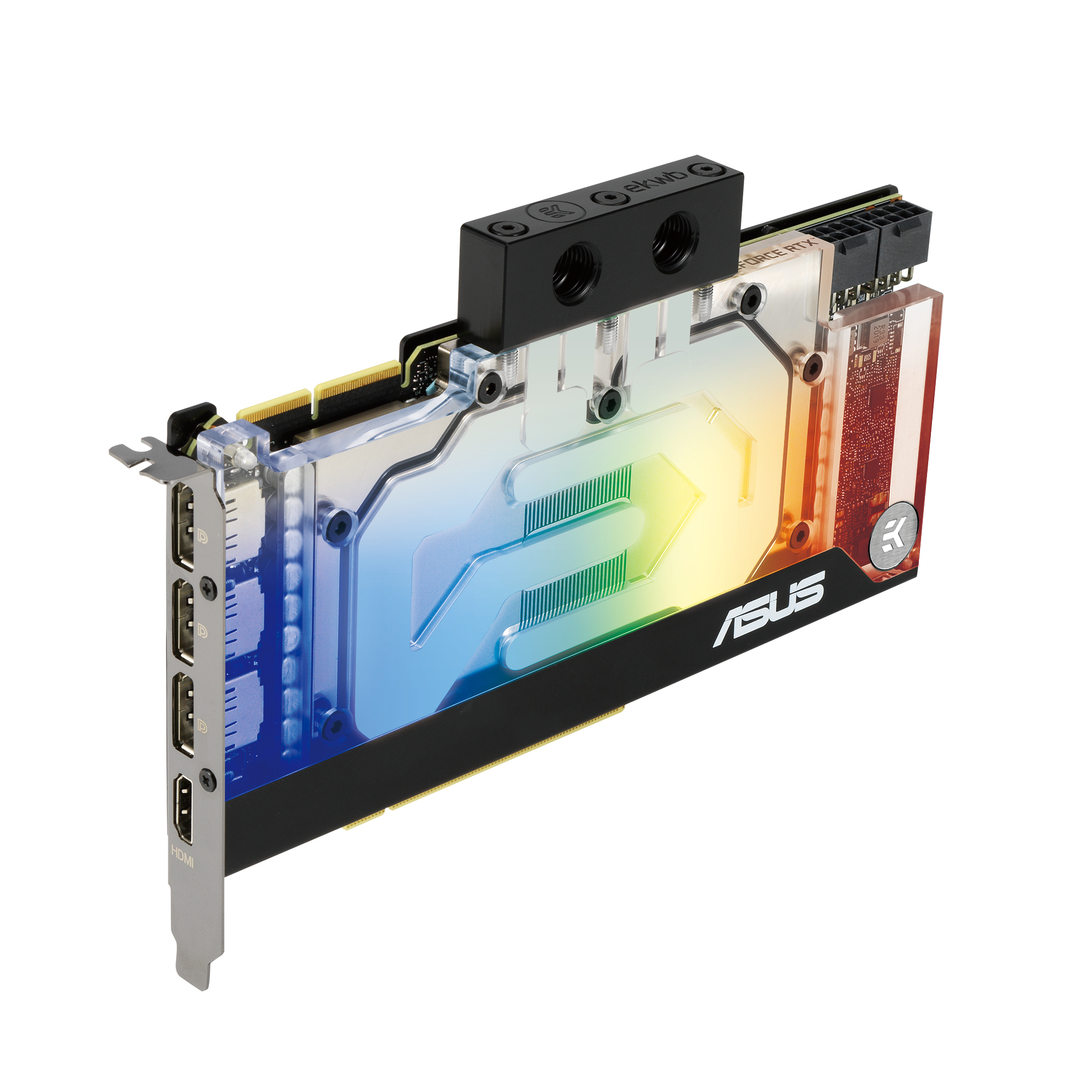 ASUS Grafikkarte GeForce RTX 3090 mit EK Water Block 24GB (RTX3090-24G-EK)