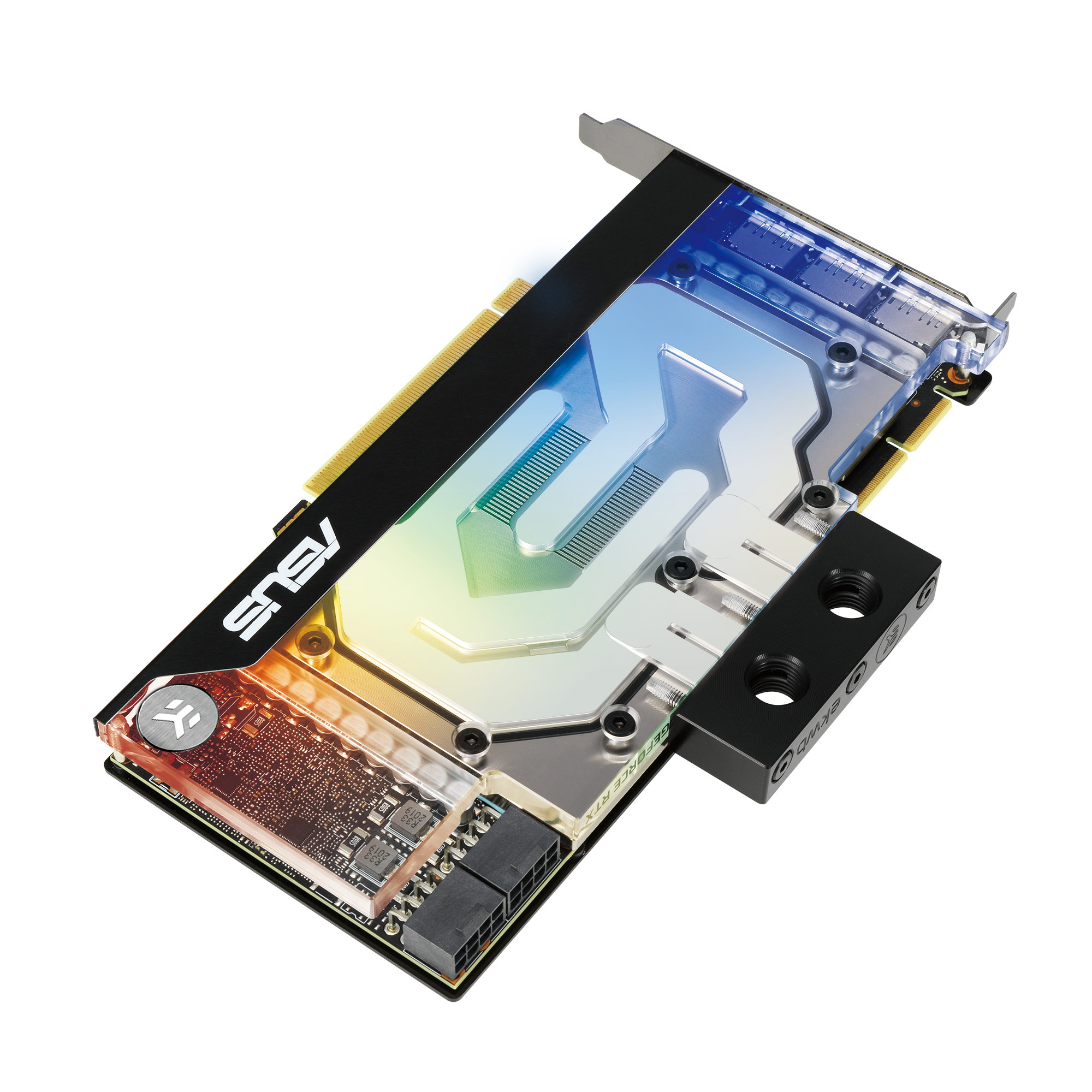 ASUS Grafikkarte GeForce RTX 3090 mit EK Water Block 24GB (RTX3090-24G-EK)