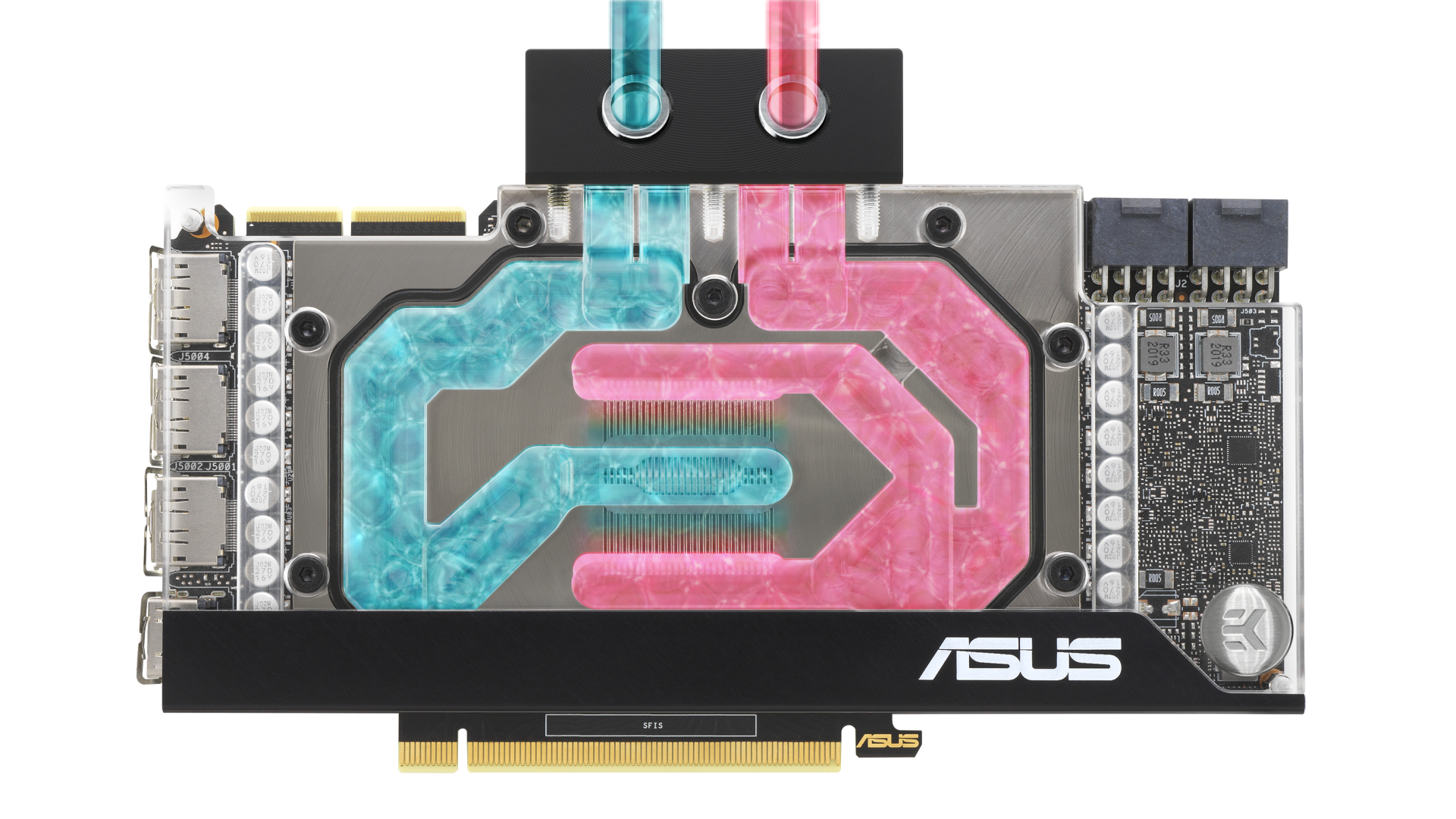 ASUS Grafikkarte GeForce RTX 3090 mit EK Water Block 24GB (RTX3090-24G-EK)