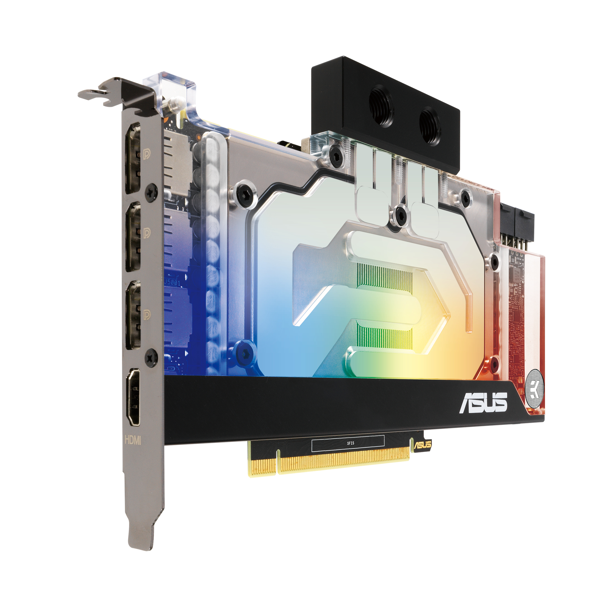 ASUS Grafikkarte GeForce RTX 3090 mit EK Water Block 24GB (RTX3090-24G-EK)