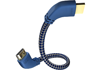 INAKUSTIK 00425015 - Câble HDMI (Bleu/Argent)