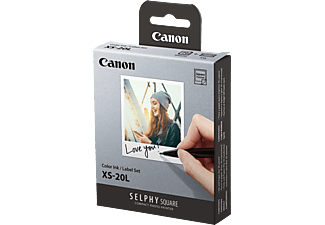 CANON Selphy QX10 Color Ink/Label Set XS-20L Fotoğraf Kağıdı Beyaz