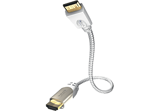 INAKUSTIK 0042323 - Câble HDMI (Blanc)