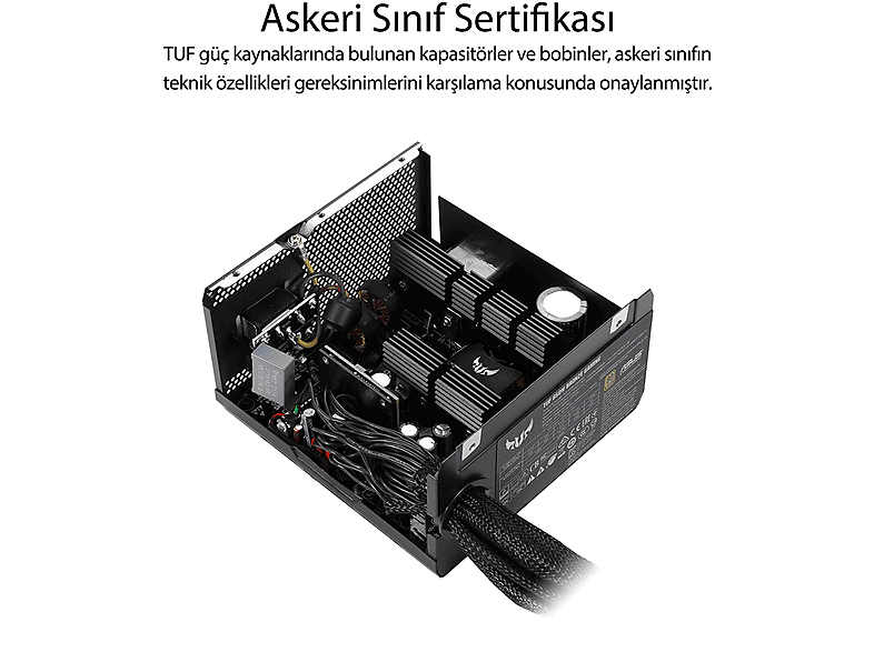 ASUS TUF - Gaming 650B 80 Plus Bronze 650W Güç Kaynağı_5