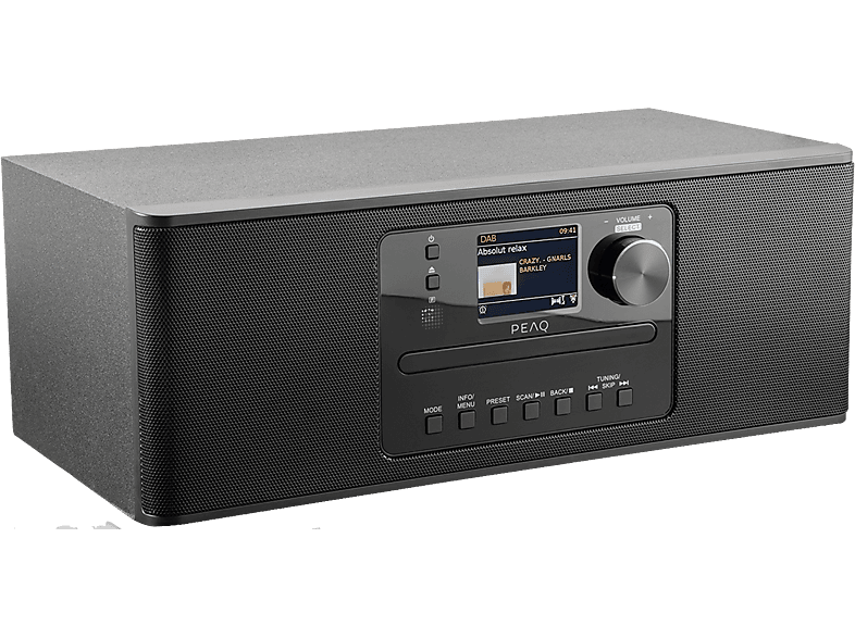 Peaq Pdr 370 Bt Zwart
