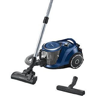 BOSCH BGC41X36 Serie 6 Bodenstaubsauger ohne Beutel (68 dB(A), Schwarz/Blau)