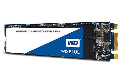WESTERN DIGITAL Interne SSD-schijf 250 GB Blue 3D Nand M.2