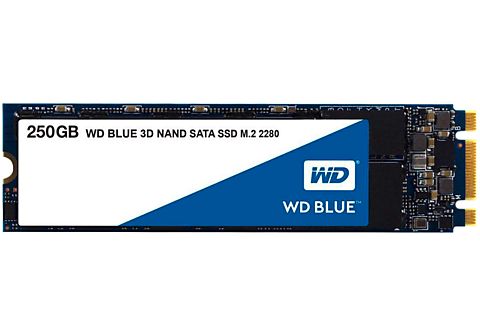 WESTERN DIGITAL Interne SSD-schijf 250 GB Blue 3D Nand M.2