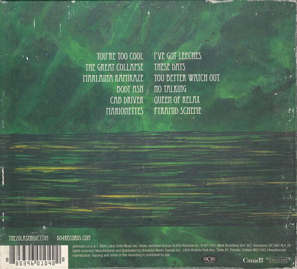 The Zolas - Tic Toc Tic  - (CD)