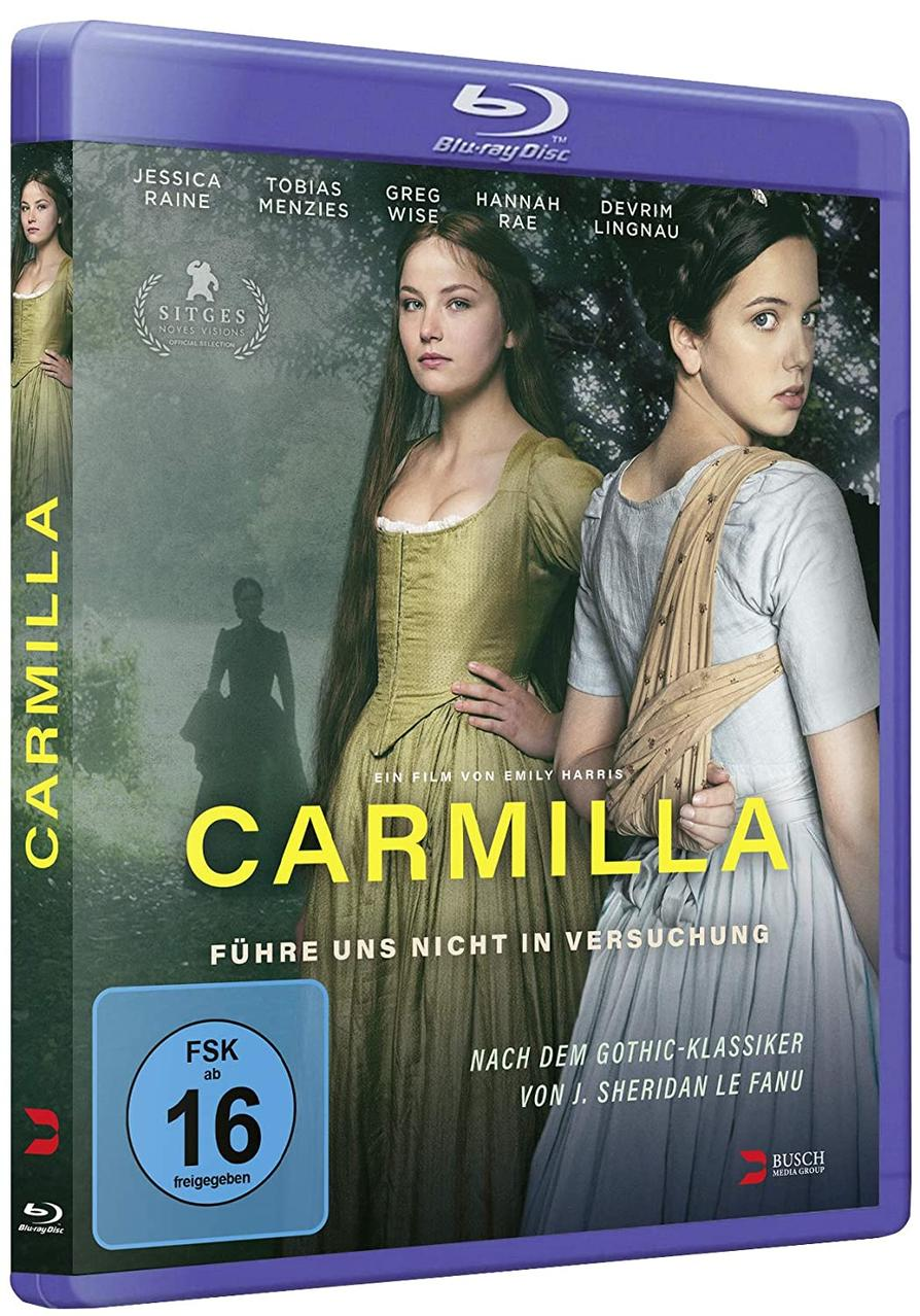 Camilla Blu-ray-Disc-Cover mit zwei Frauen.